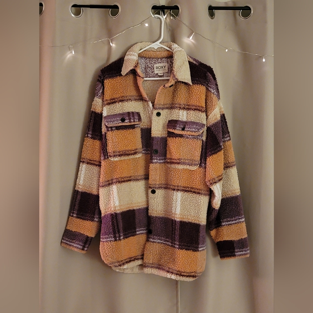 Women's Roxy Sherpa Shacket NWT!